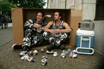 Illustration for article titled It's Always Sunny In Philadelphia: "Mac and Dennis: Manhunters" and "The Gang Solves The Gas Crisis"